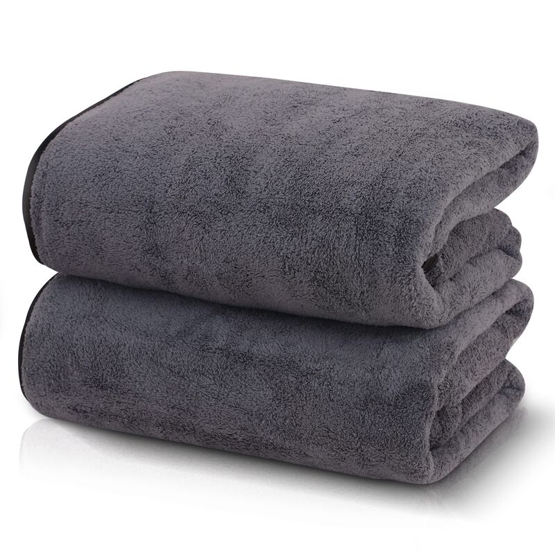 Toallas De Ba&ntilde;o Tenstars Silk Con Dobladillo De... image number null
