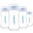 Botellas Anchas Para Almacenar Leche Materna Maymom 280 Ml, Paquete De 4