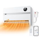 Calentador De Pared Dreo 1500w Para Ba&ntilde;o Con Enchufe Alci De Oscilaci&oacute;n De 120&deg;