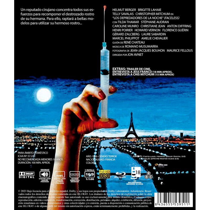 Los Depredadores De La Noche [blu-ray] (1988) F... image number null