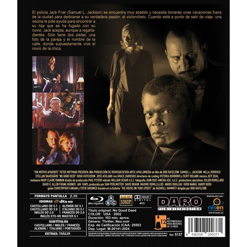 Sin Motivo Aparente [blu-ray] (2002) Ninguna Bu... image number null