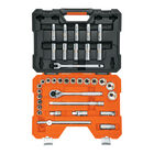 Juego de 36 Herramientas Cuadro 1/2' Mm para Mec&aacute;nico