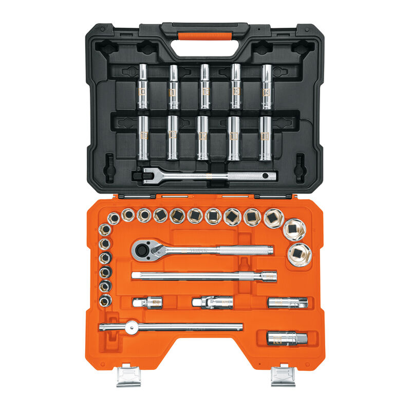 Juego de 36 Herramientas Cuadro 1/2' Mm para Me... image number null