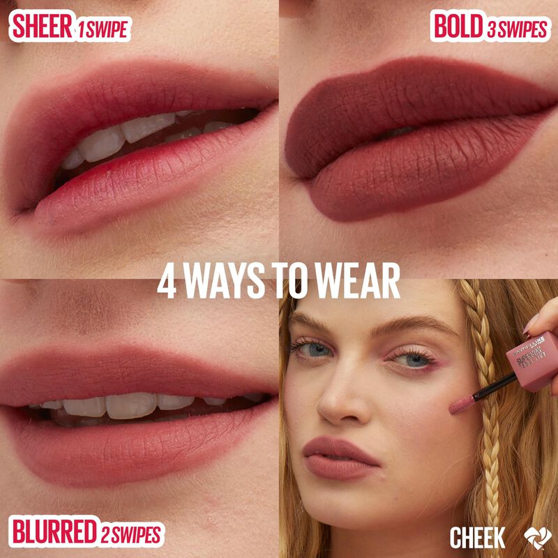 Lip Tint Maybelline Super Stay Teddy Coffee Dat... image number null