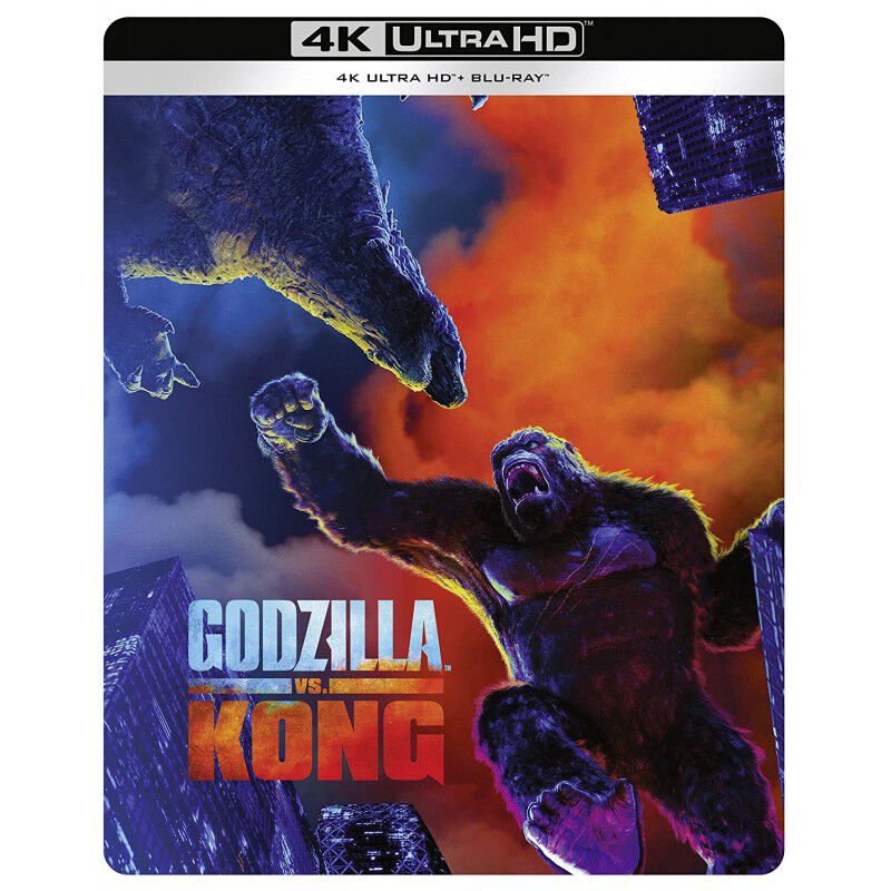 Godzilla Vs Kong - Steelbook 4k Uhd + Blu-ray [... image number null