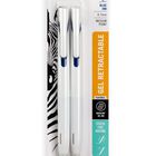 Bol&iacute;grafo De Gel Zebra Blen 0,7 mm Azul (2 Unidades)