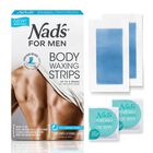 Kit De Depilaci&oacute;n Corporal Wax Strips Nad's Para Hombre Con 20 Tiras