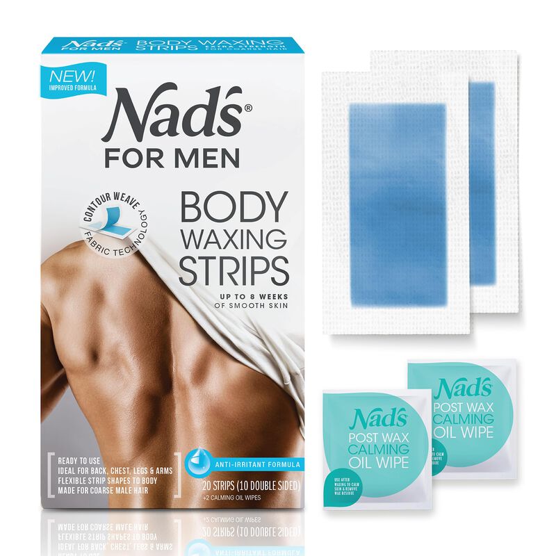 Kit De Depilaci&oacute;n Corporal Wax Strips Nad's Par... image number null