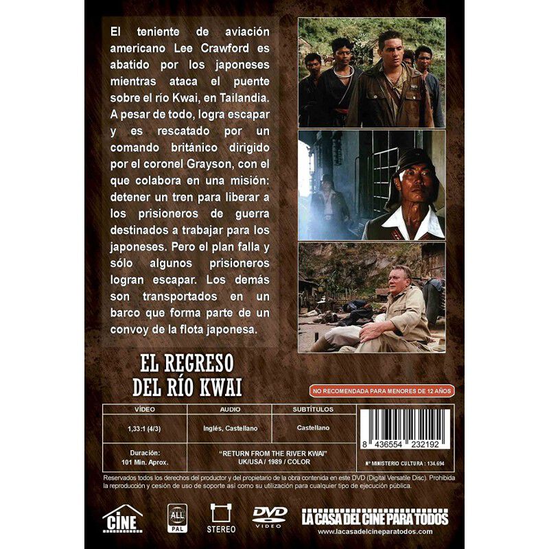 El Regreso Del Rio Kwai [dvd] image number null