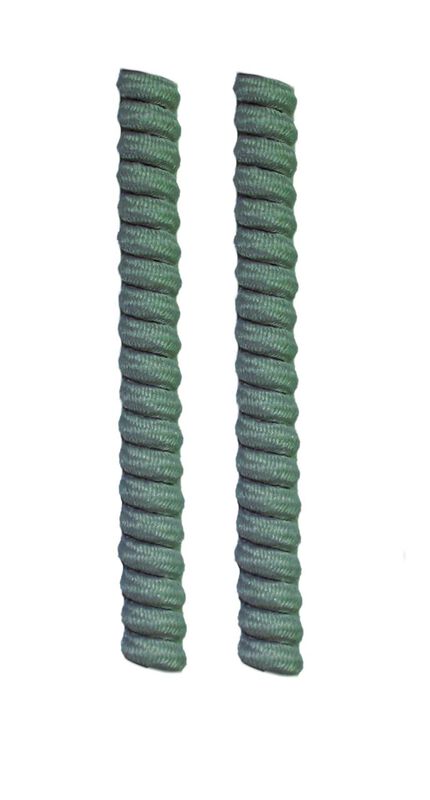 Cordones Feetpeople 15 cm Rizados Gris (1 Par) image number null