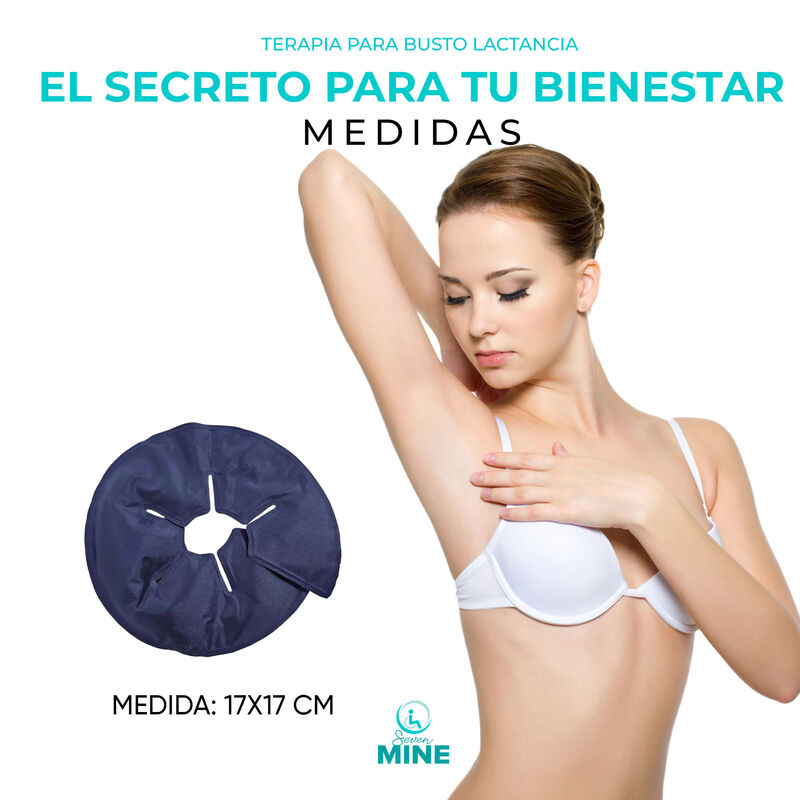 Compresa T&eacute;rmica Gel Nylon Para Lactancia - Ali... image number null