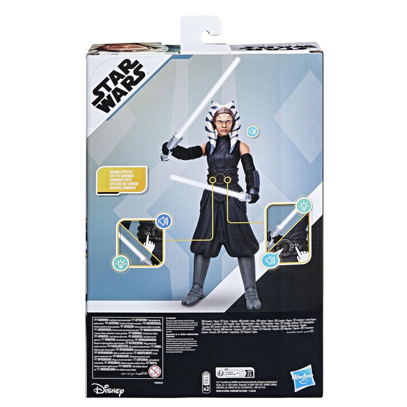 Figura De Acci&oacute;n Gal&aacute;ctica Con Luces De Ahsoka ... image number null