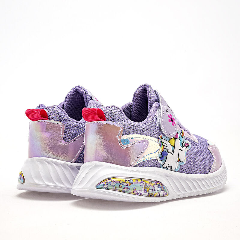 Celex Tenis urbano para ni&ntilde;a. Lila multicolor image number null