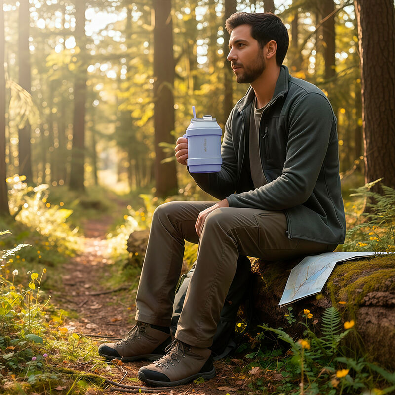 Termo de Acero Inoxidable Doble Pared Vaso T&eacute;rm... image number null