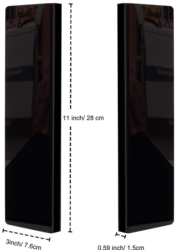 Tablero De Notas Yocoolfun 28x8 Cm Negro (2 Uni... image number null