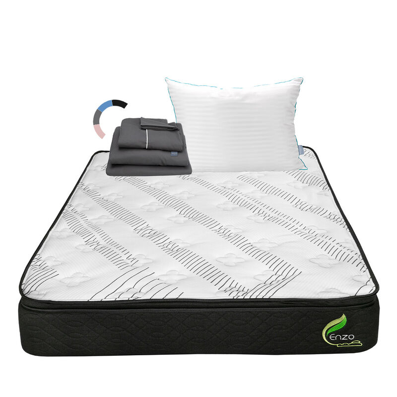 Colch&oacute;n Restonic Enzo King Size + Almohada Roya... image number null