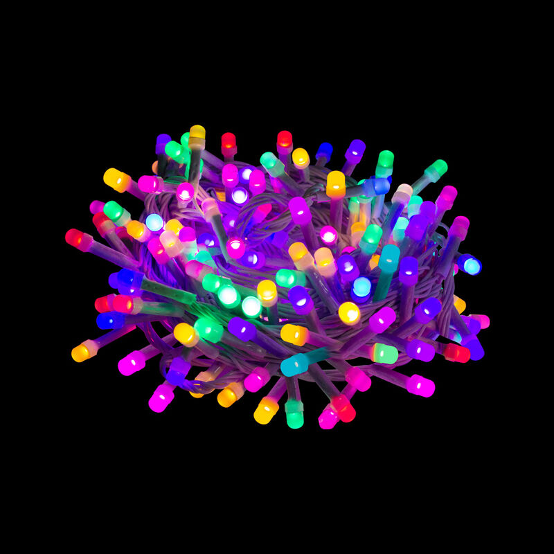 Serie Navide&ntilde;a 100 LED luz multicolor funci&oacute;n d... image number null