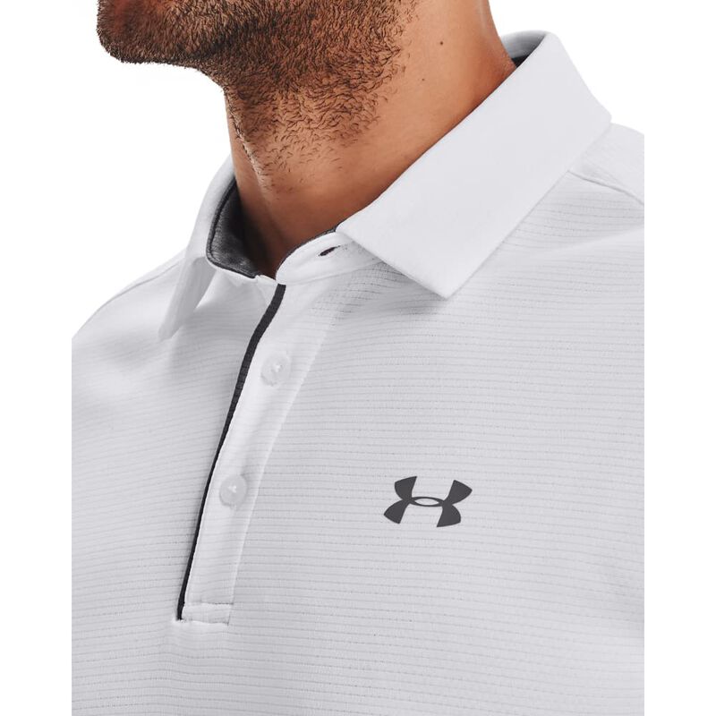Polo Under Armour Ua Tech Para Hombre Blanco Ta... image number null
