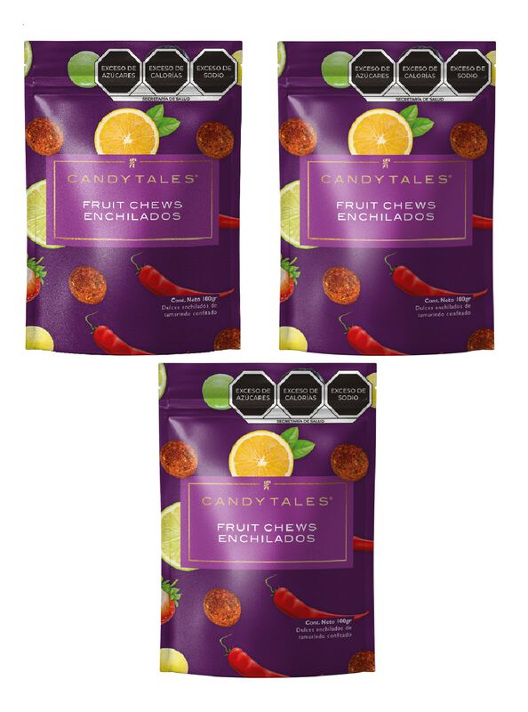 Fruit Chews Enchilados 100 gr  - 3 piezas de 10... image number null