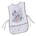 Bata Babero Bolsillo Impermeable Mickey Gris Concord