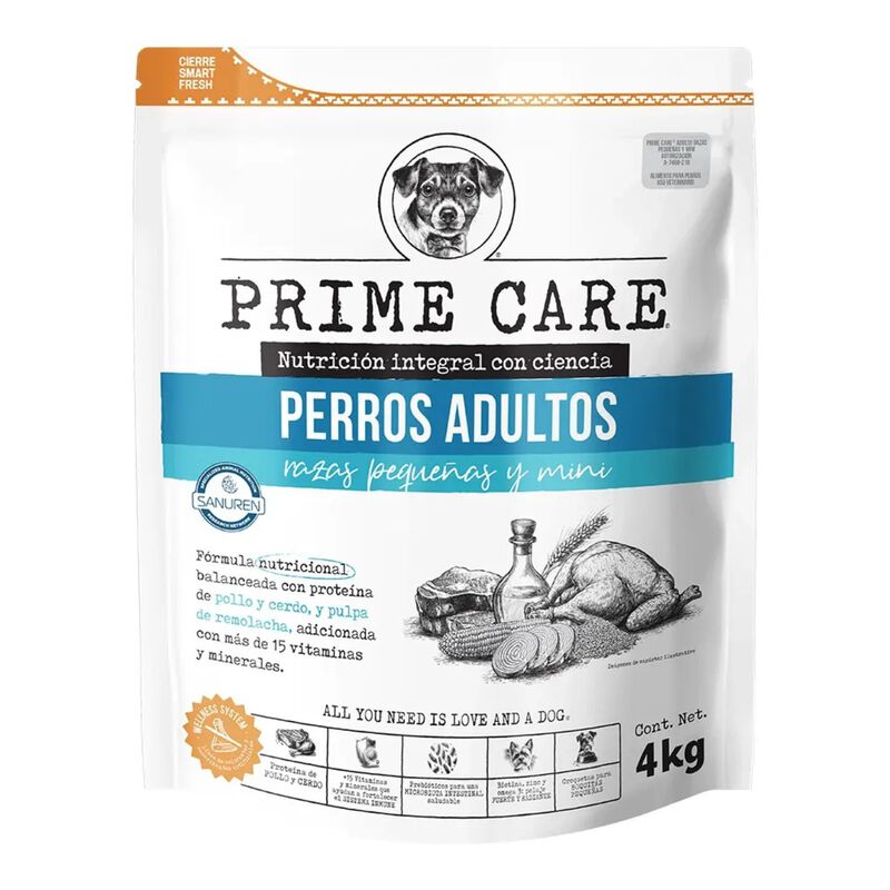 Alimento Prime Care Perro Adulto Raza Peque&ntilde;as/... image number null