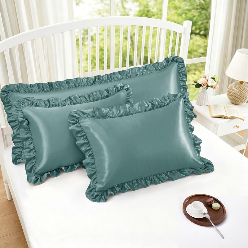 Juego De 2 Fundas De Almohada Homiest Tama&ntilde;o Ki... image number null