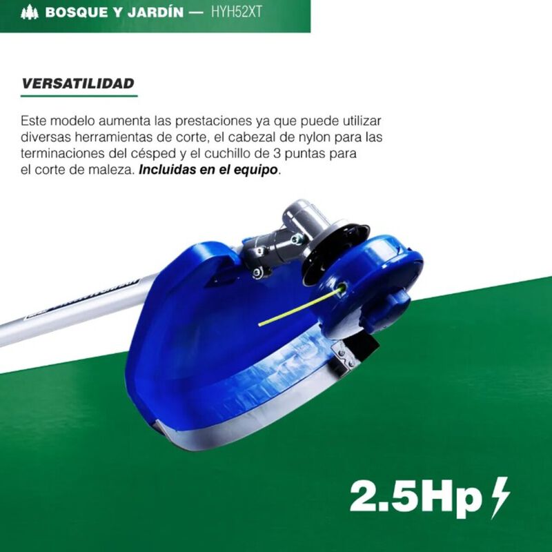 Desbrozadora A Gasolina Hyundai 52cc 2.5 Hp 2t ... image number null