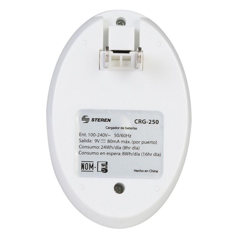 Cargador Inteligente De Pilas 9v Incluye 2 Pila... image number null