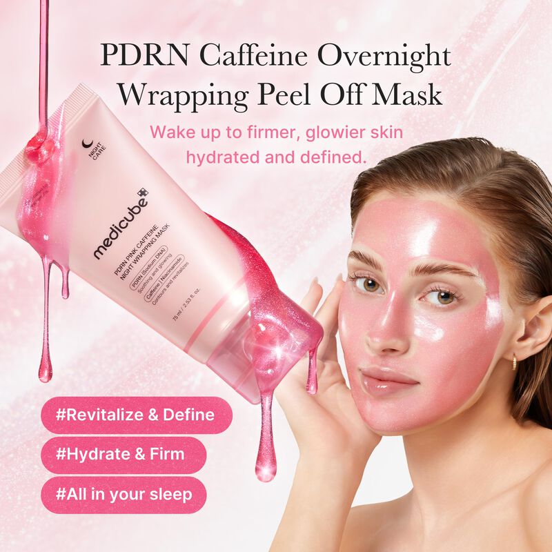 Mascarilla Facial Medicube Pdrn Con Cafe&iacute;na, En... image number null