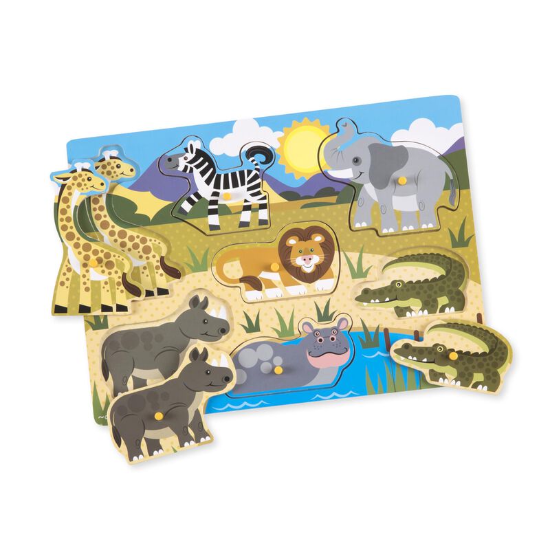 Juego De Rompecabezas Melissa & Doug Con Forma ... image number null