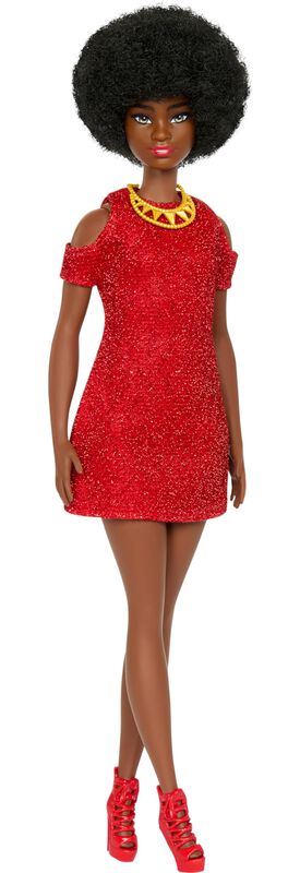 Mu&ntilde;eca De Moda Barbie Fashionistas #221 65&ordm; Ani... image number null