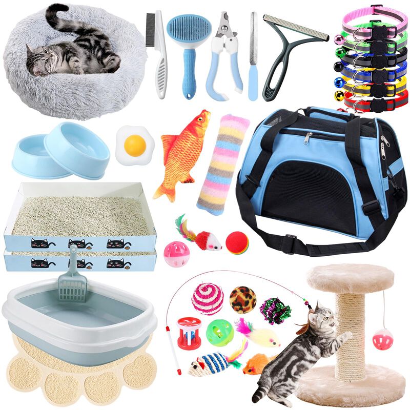 Kit Para Gatitos Yunphda 37 Piezas Esenciales P... image number null