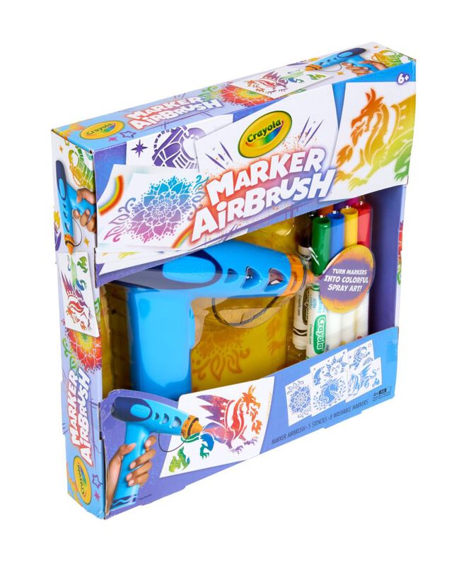 Kit De Pintura En Aerosol Crayola Marker Con Ae... image number null