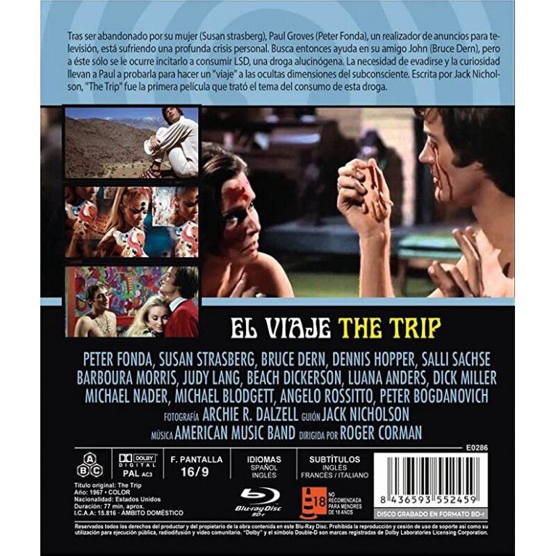 El Viaje [Blu-ray] (1967) The Trip image number null