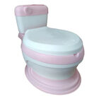 Baño Entrenador Rosa Acojinado Con Sonido Y Antiderrapante