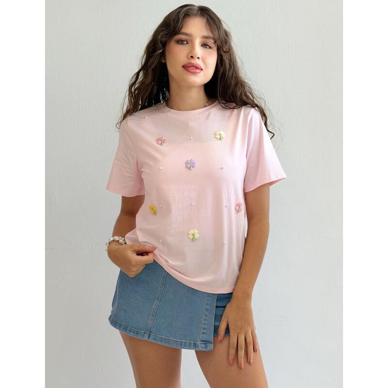 Blusa de flores image number null