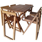 Comedor Alto Rectangular Modelo Terraza 6 personas - Rústico Tratable
