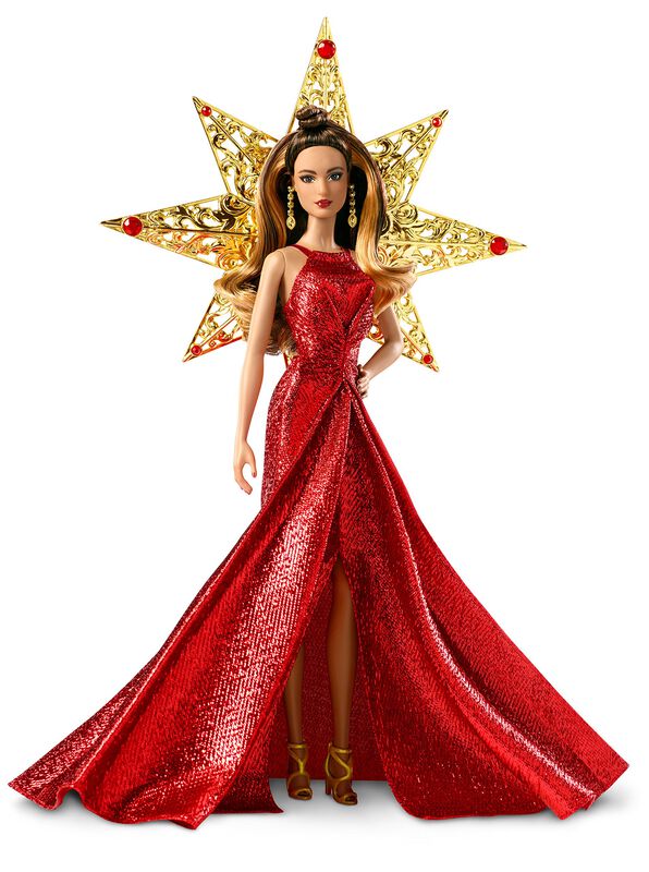 Mu&ntilde;eca Barbie Teresa Holiday 2017 Morena Con Ve... image number null
