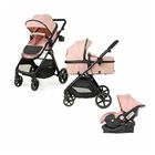 Carriola D'Bebé Travel System King Rosa