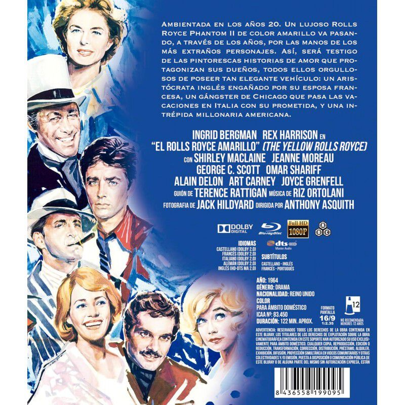 El Rolls-royce Amarillo [blu-ray] (1964) The Ye... image number null