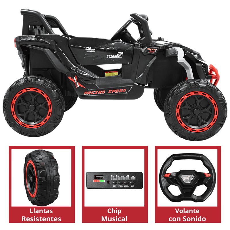 Montable Electrico Speed para Ni&ntilde;os Control Rem... image number null
