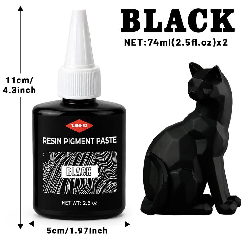 Pigmento De Resina Tjinhez 148 ml Negro Ultra C... image number null