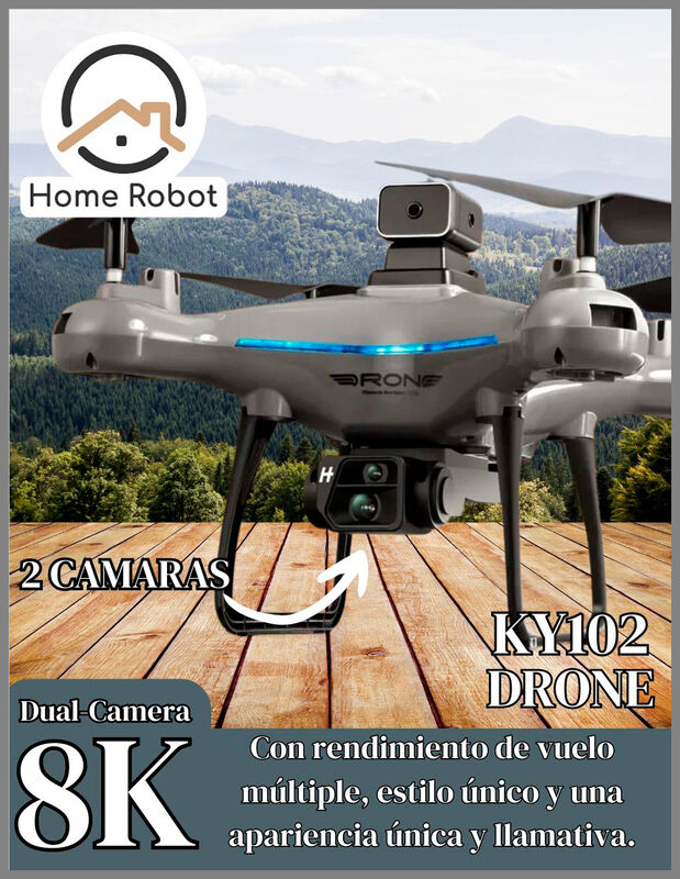 Dron Doble Cámara 8K image number null
