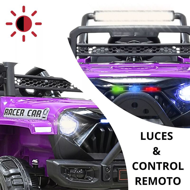 Camioneta Montable El&eacute;ctrica 4x4 Para Ni&ntilde;os Blu... image number null