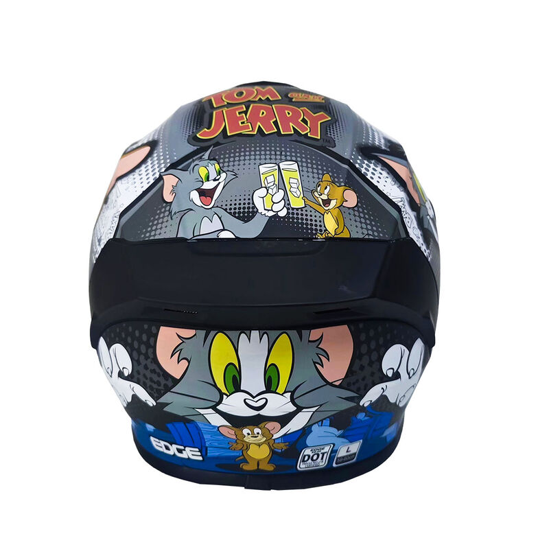 Casco Moto Edge Integral Frankie Tom & Jerry Ce... image number null