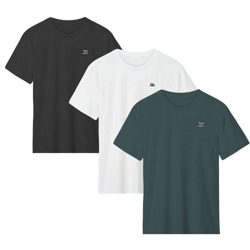 Set de 3 playeras Bark and Hide Playera Para Ho... image number null