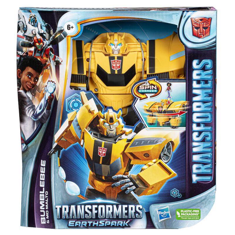 Figura De Acci&oacute;n Transformers Earthspark Spin C... image number null