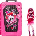 Set De Mu&ntilde;ecas Monster High Skulltimate Secrets Draculaura Con Malet&iacute;n