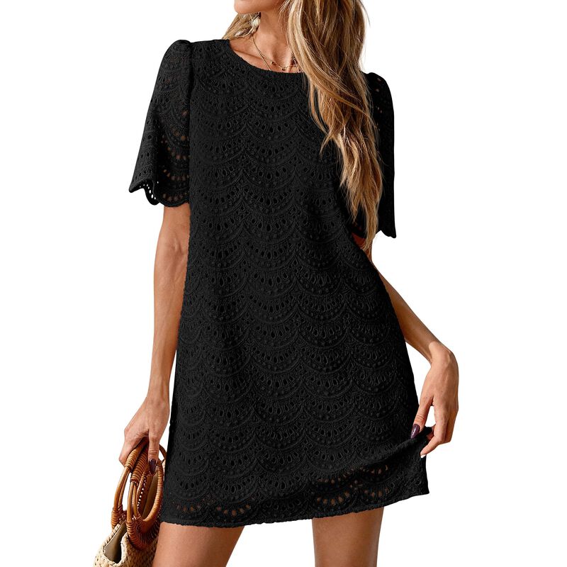 Vestido Corto Prettygarden de Encaje - Talla L image number null