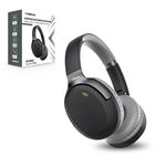 Aud&iacute;fonos Bluetooth Inal&aacute;mbricos Sonido HD Diadema Manos Libres Plegables, Negro, Redlemon, 79427